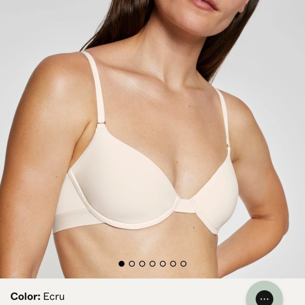 Pepper Ultimate Contour T-Shirt Bra 36 AA in ecru